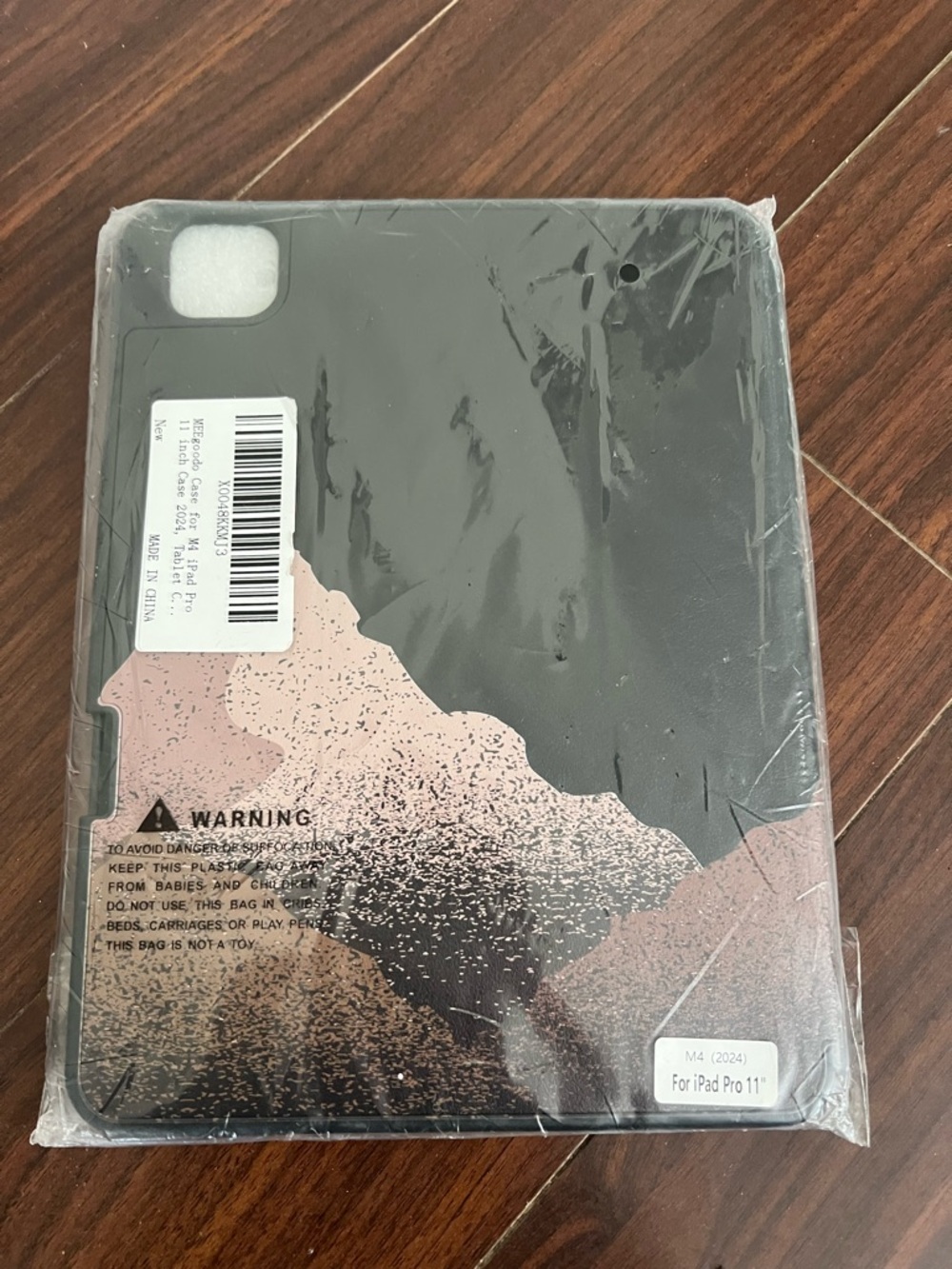 MEEgoodo Case for M4 iPad Pro 11 inch Case 2024, Tablet Cover with Trifold Stand
